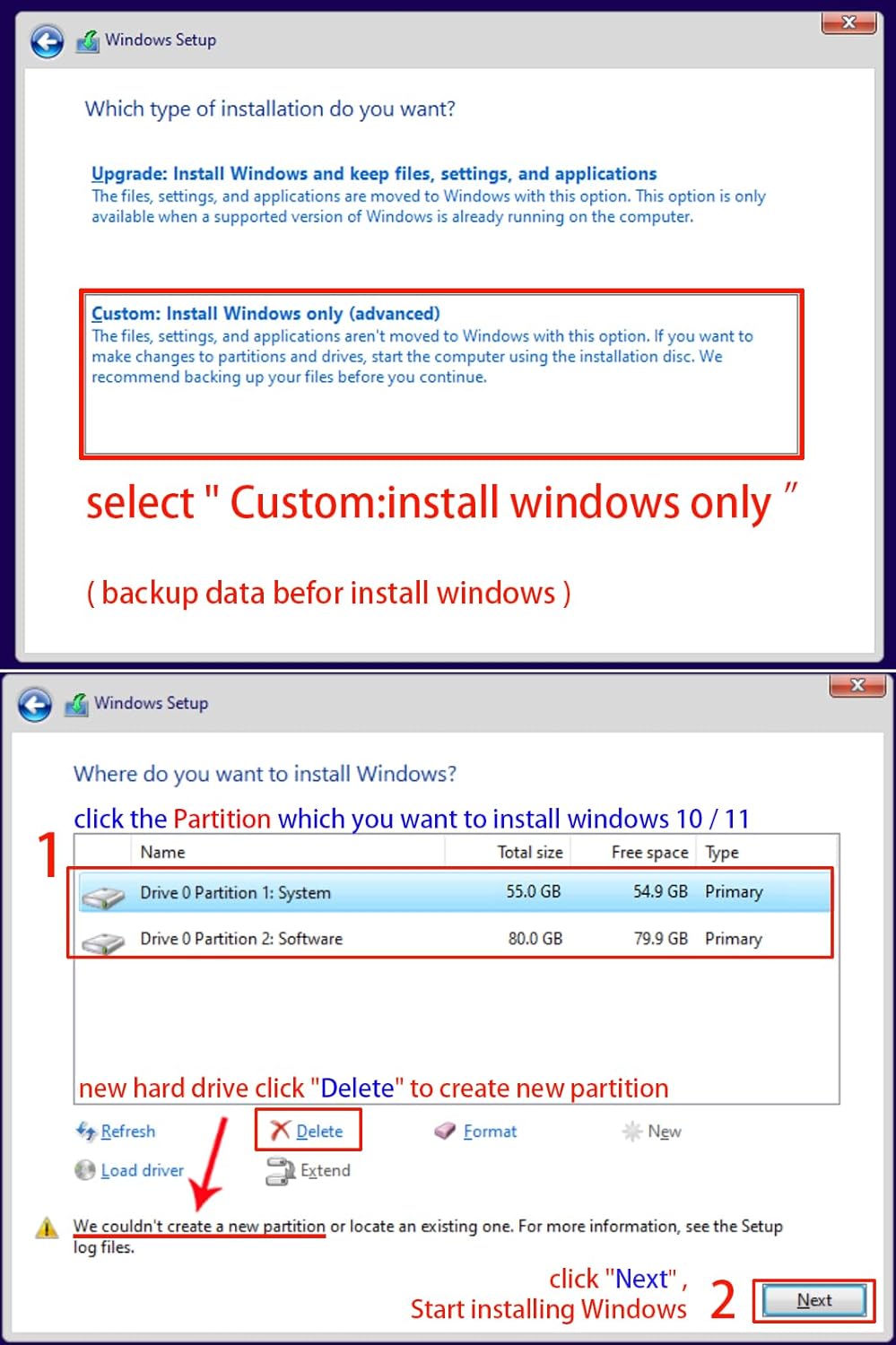 64GB - Bootable Windows 11/10 / 8.1/7, USB Driver 3.1 for Reinstall Windows, Reset Password, Network Drive,Supported UEFI and Legacy, Data Recovery, Repair Tool