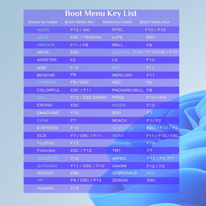 64GB - Bootable Windows 11/10 / 8.1/7, USB Driver 3.1 for Reinstall Windows, Reset Password, Network Drive,Supported UEFI and Legacy, Data Recovery, Repair Tool